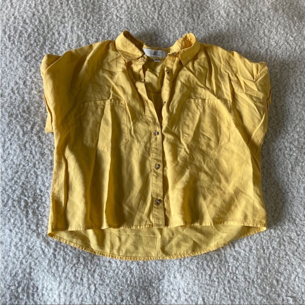 Thread & supply large yellow top